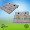 Custom Corntoss custom and personalized gray stained cornhole boards - perfect for golf events