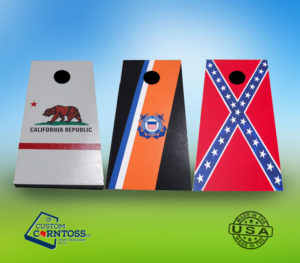 Cornhole Board - Flag Sets - Boards and Bags