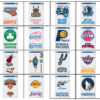 NBA Cornhole Decals for Cornhole Boards