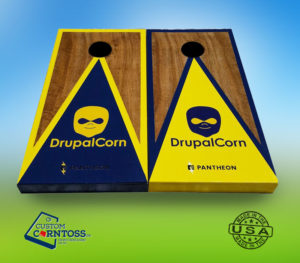 Custom Cornhole Board - DrupalCorn