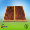 Custom Corntoss 2-color stained wood custom cornhole boards